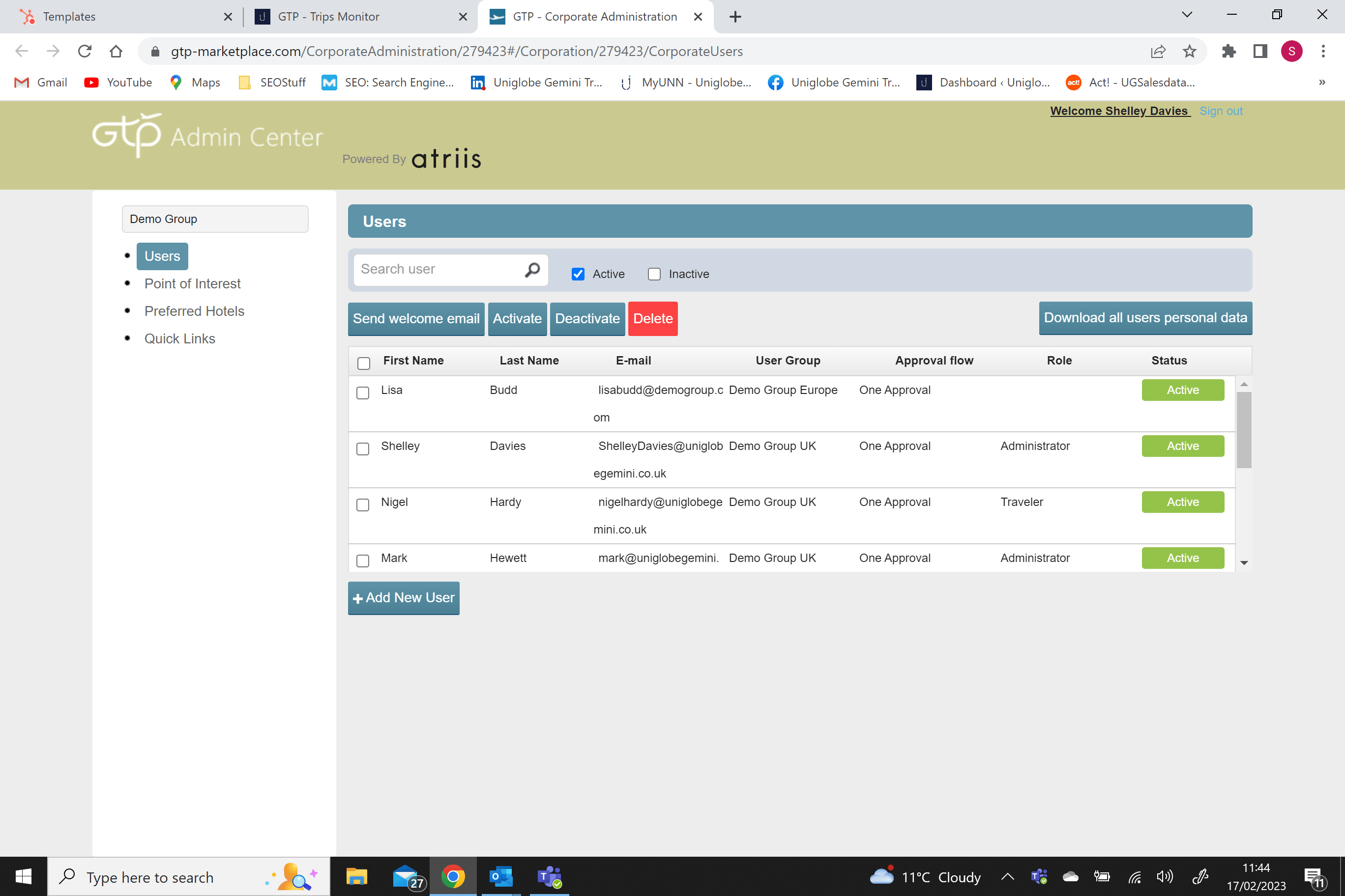 Add new user - atriis 2
